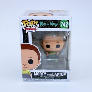 Funko Pop #742 Morty with Laptop Rick & Morty Gamestop Exclusive
